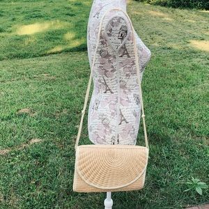 Vintage Oraini Straw Bag